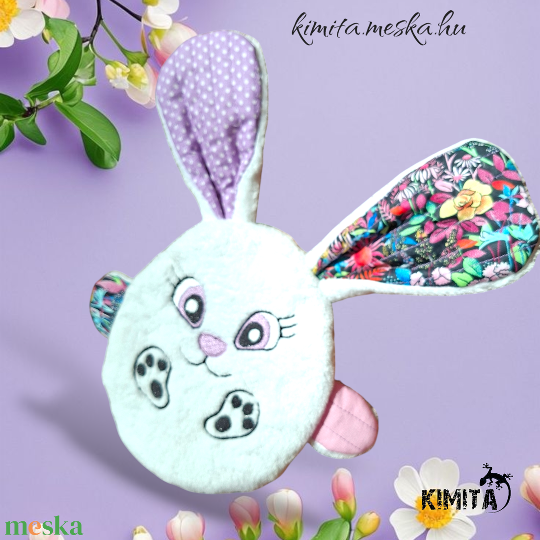 Pénzátadó nyuszi-húsvét - ünnepi díszek, dekorációk - húsvéti díszek és dekorációk - húsvéti pénzátadó - Meska.hu