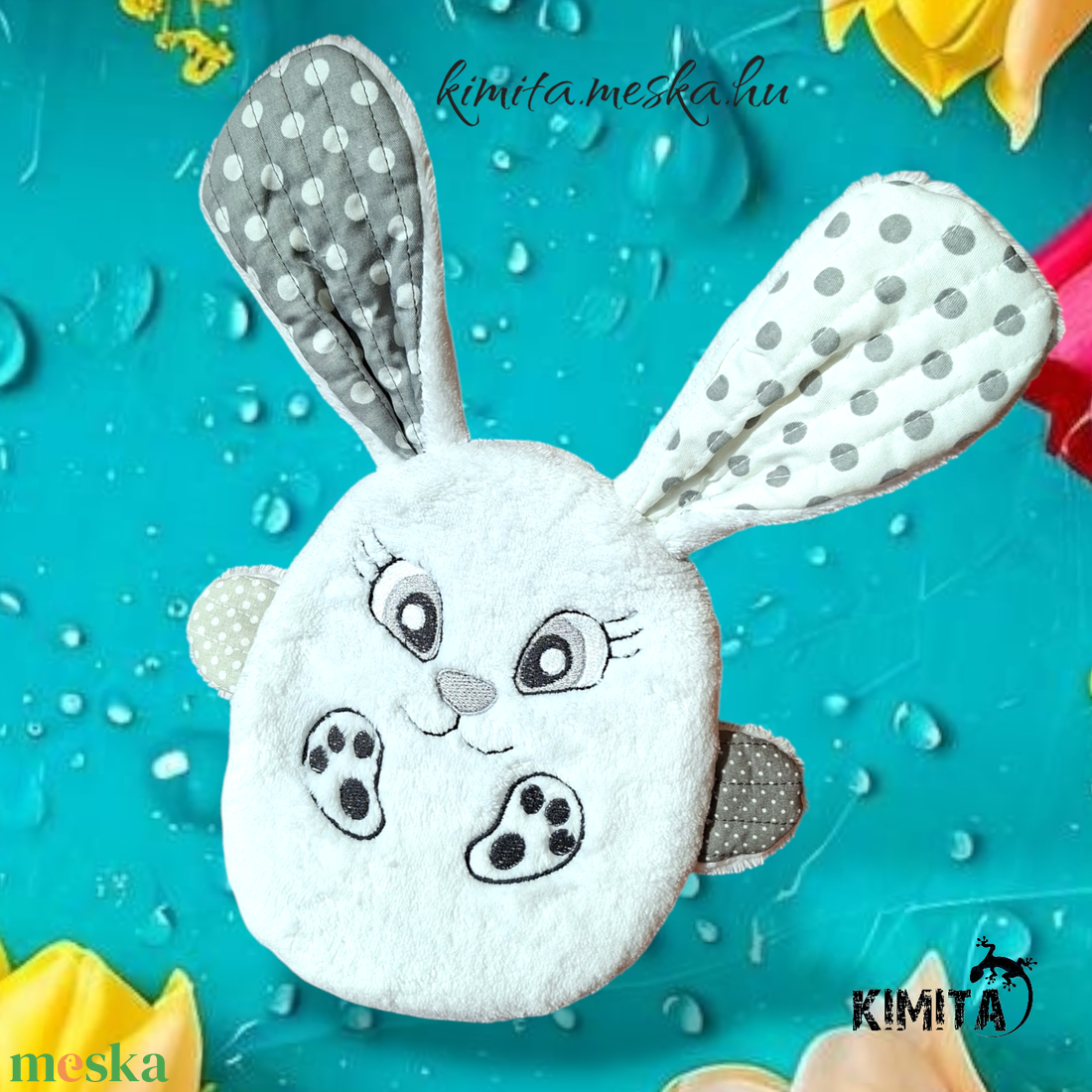 Pénzátadó nyuszi-húsvét - játék & sport - plüssállat & játékfigura - nyuszi - Meska.hu