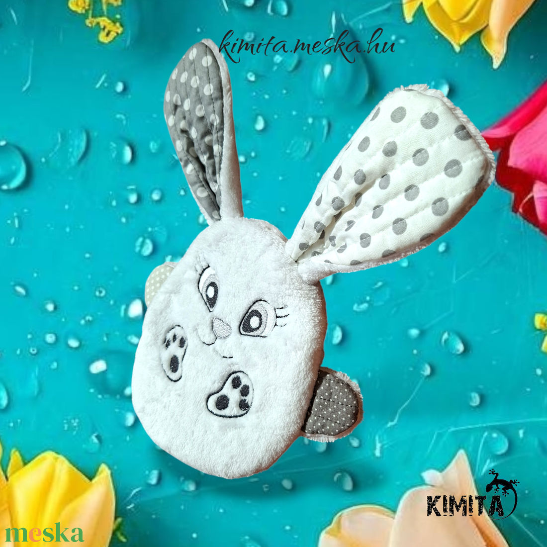 Pénzátadó nyuszi-húsvét - játék & sport - plüssállat & játékfigura - nyuszi - Meska.hu