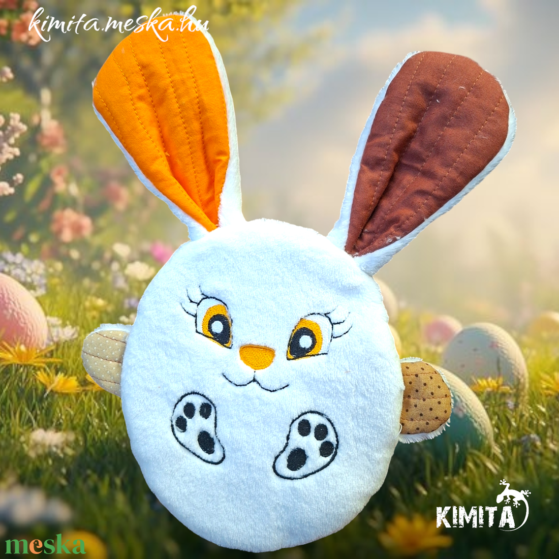 Pénzátadó nyuszi-húsvét - játék & sport - plüssállat & játékfigura - nyuszi - Meska.hu