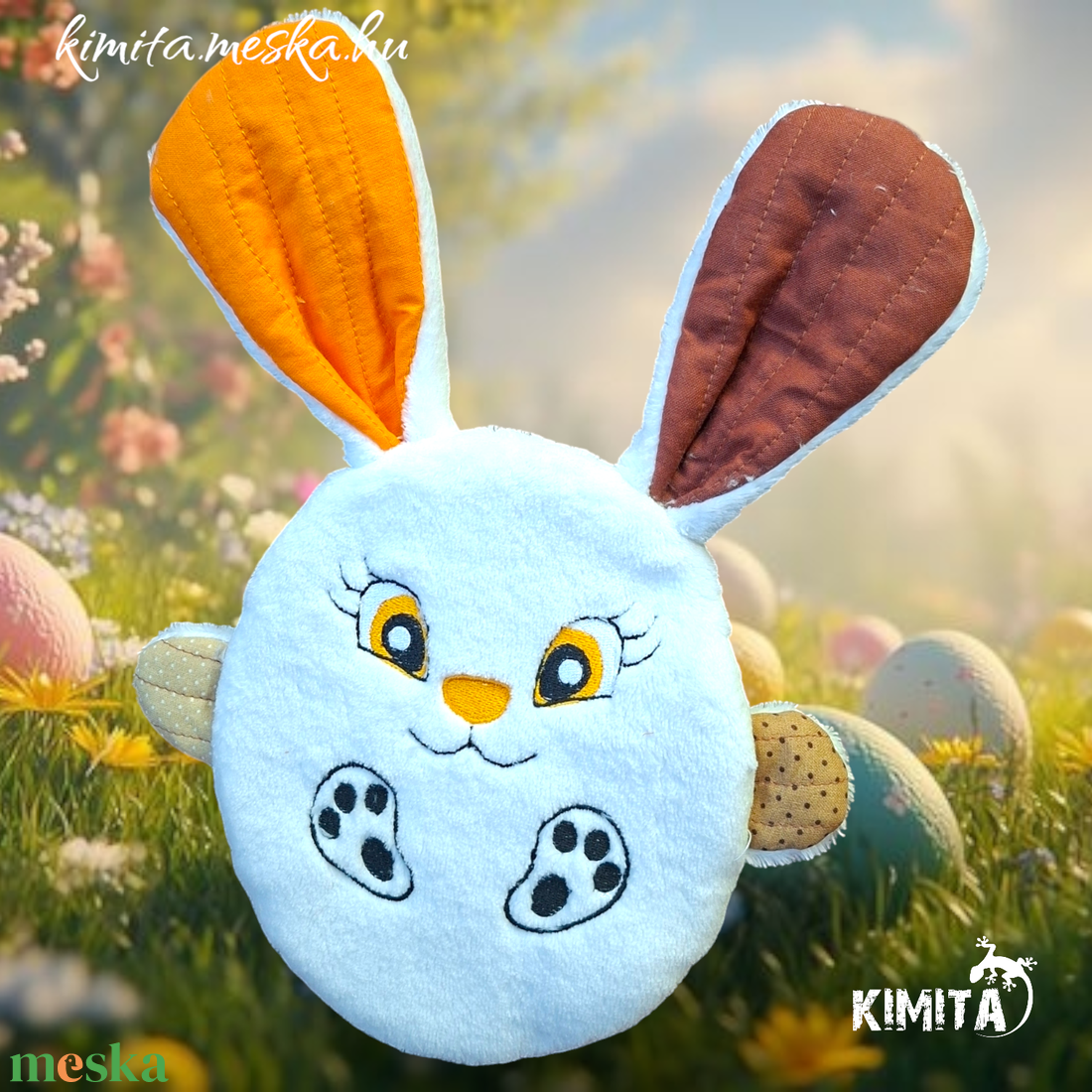 Pénzátadó nyuszi-húsvét - játék & sport - plüssállat & játékfigura - nyuszi - Meska.hu
