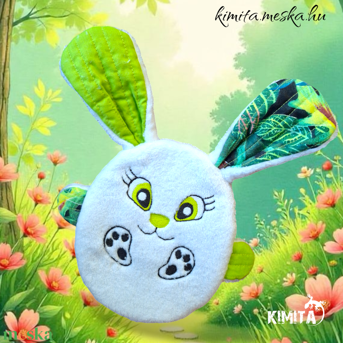 Pénzátadó nyuszi-húsvét - ünnepi díszek, dekorációk - húsvéti díszek és dekorációk - húsvéti pénzátadó - Meska.hu