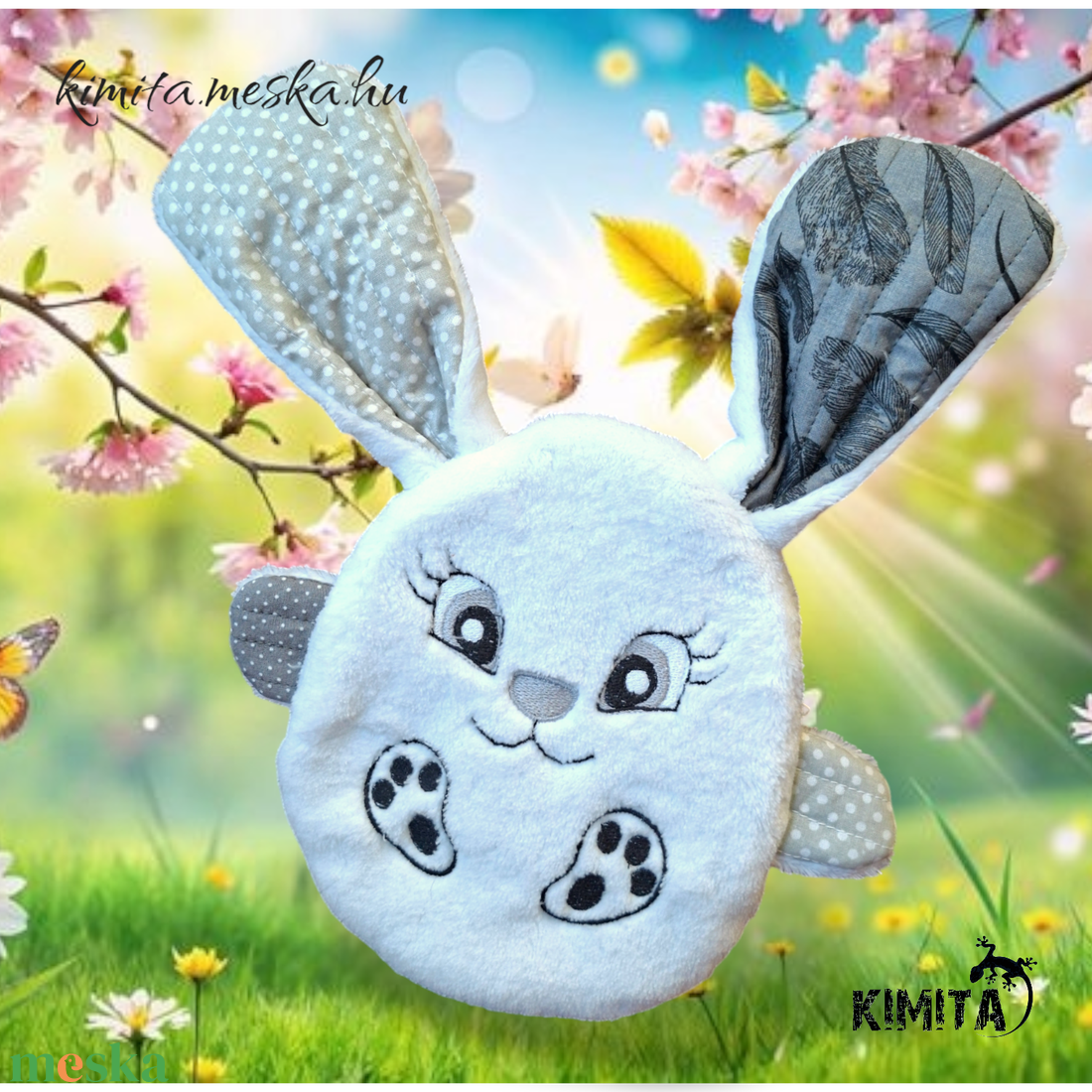 Pénzátadó nyuszi-húsvét - ünnepi díszek, dekorációk - húsvéti díszek és dekorációk - húsvéti pénzátadó - Meska.hu