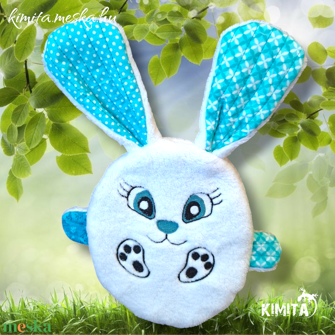 Pénzátadó nyuszi-húsvét - ünnepi díszek, dekorációk - húsvéti díszek és dekorációk - húsvéti pénzátadó - Meska.hu