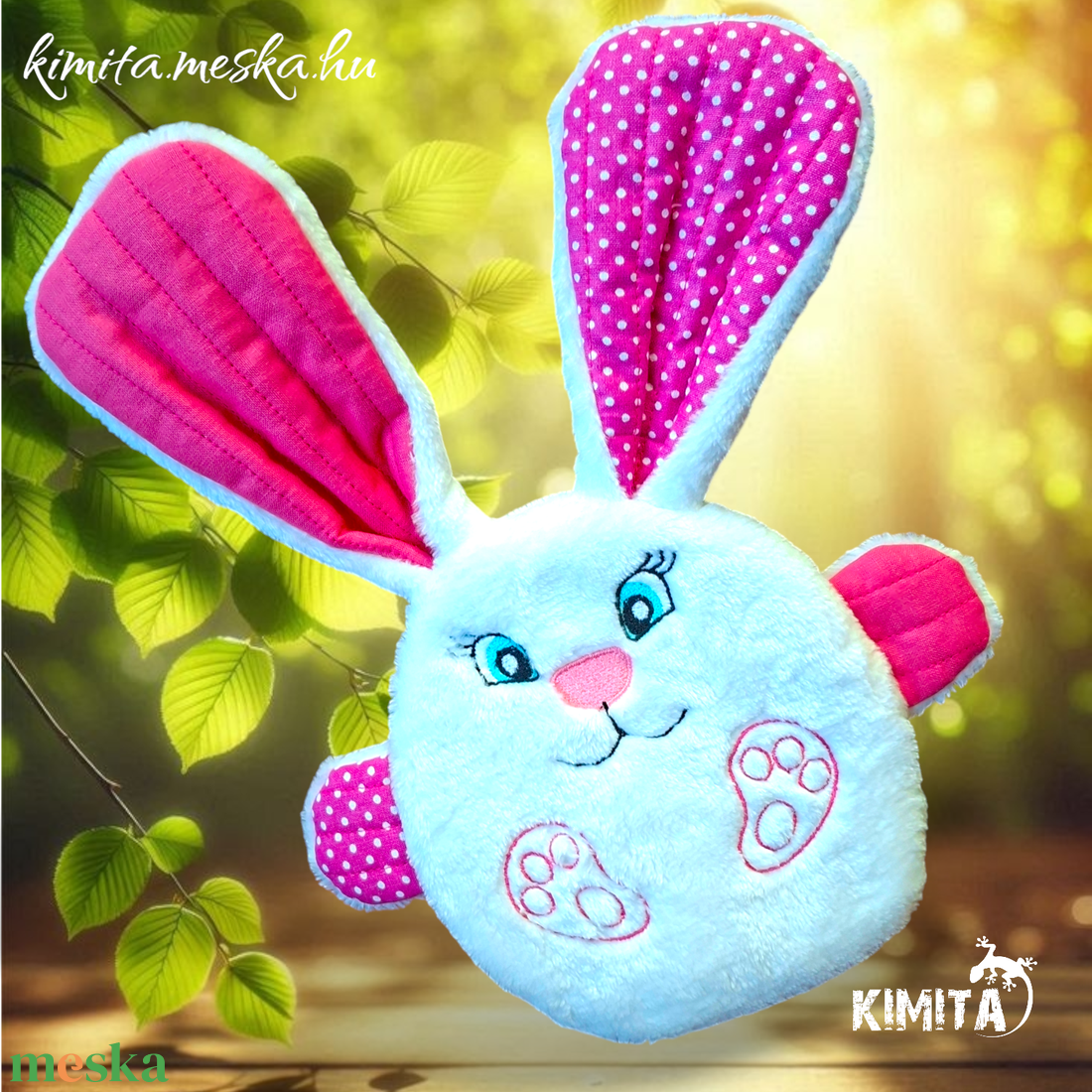 Pénzátadó nyuszi-húsvét - ünnepi díszek, dekorációk - húsvéti díszek és dekorációk - húsvéti pénzátadó - Meska.hu