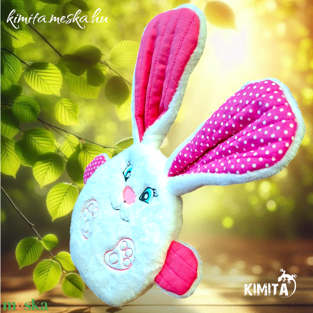 Pénzátadó nyuszi-húsvét - ünnepi díszek, dekorációk - húsvéti díszek és dekorációk - húsvéti pénzátadó - Meska.hu