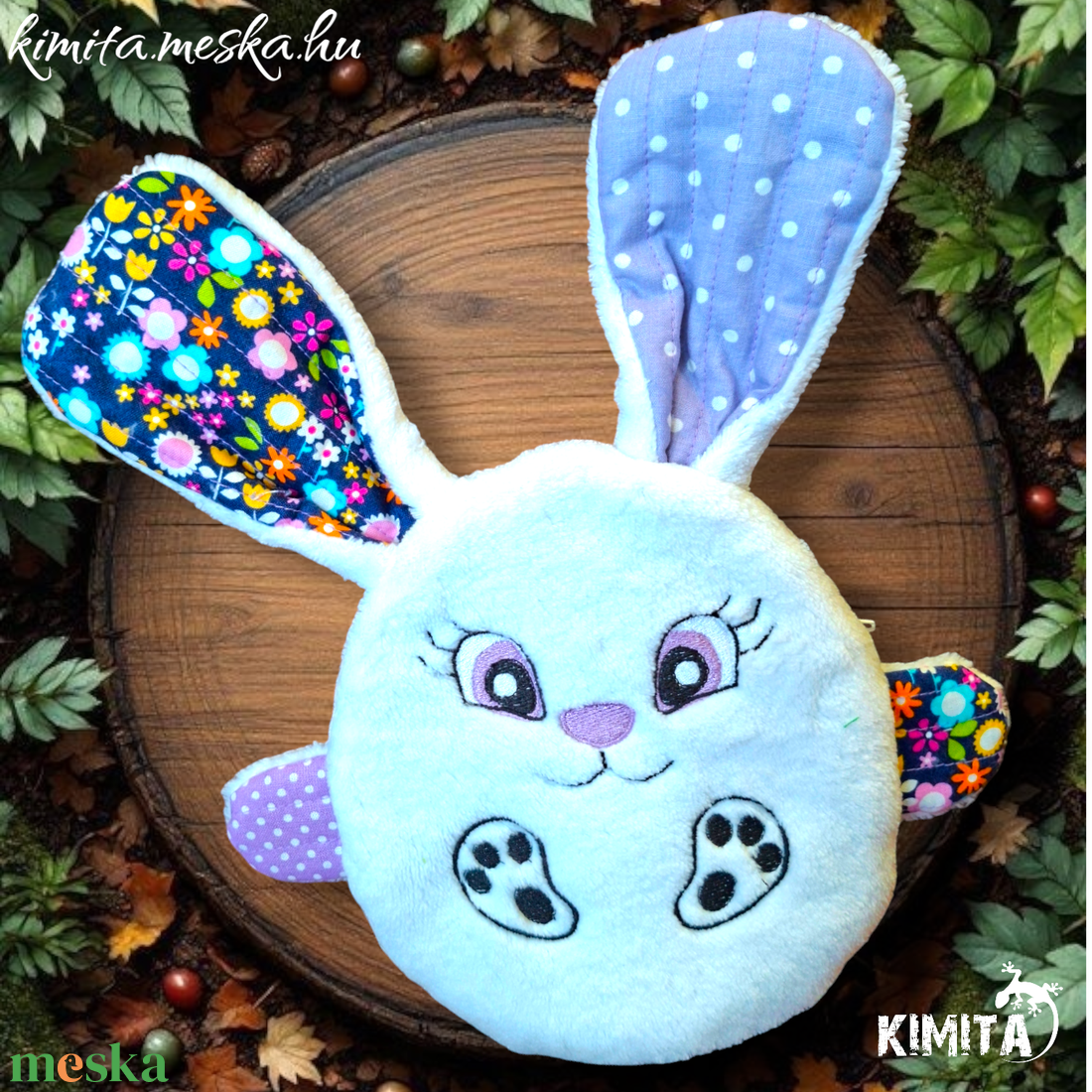 Pénzátadó nyuszi-húsvét - ünnepi díszek, dekorációk - húsvéti díszek és dekorációk - húsvéti pénzátadó - Meska.hu