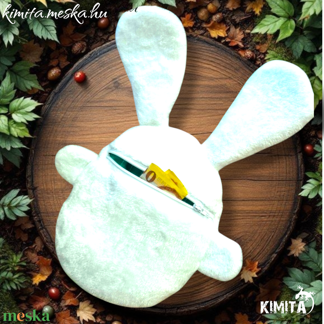 Pénzátadó nyuszi-húsvét - játék & sport - plüssállat & játékfigura - nyuszi - Meska.hu