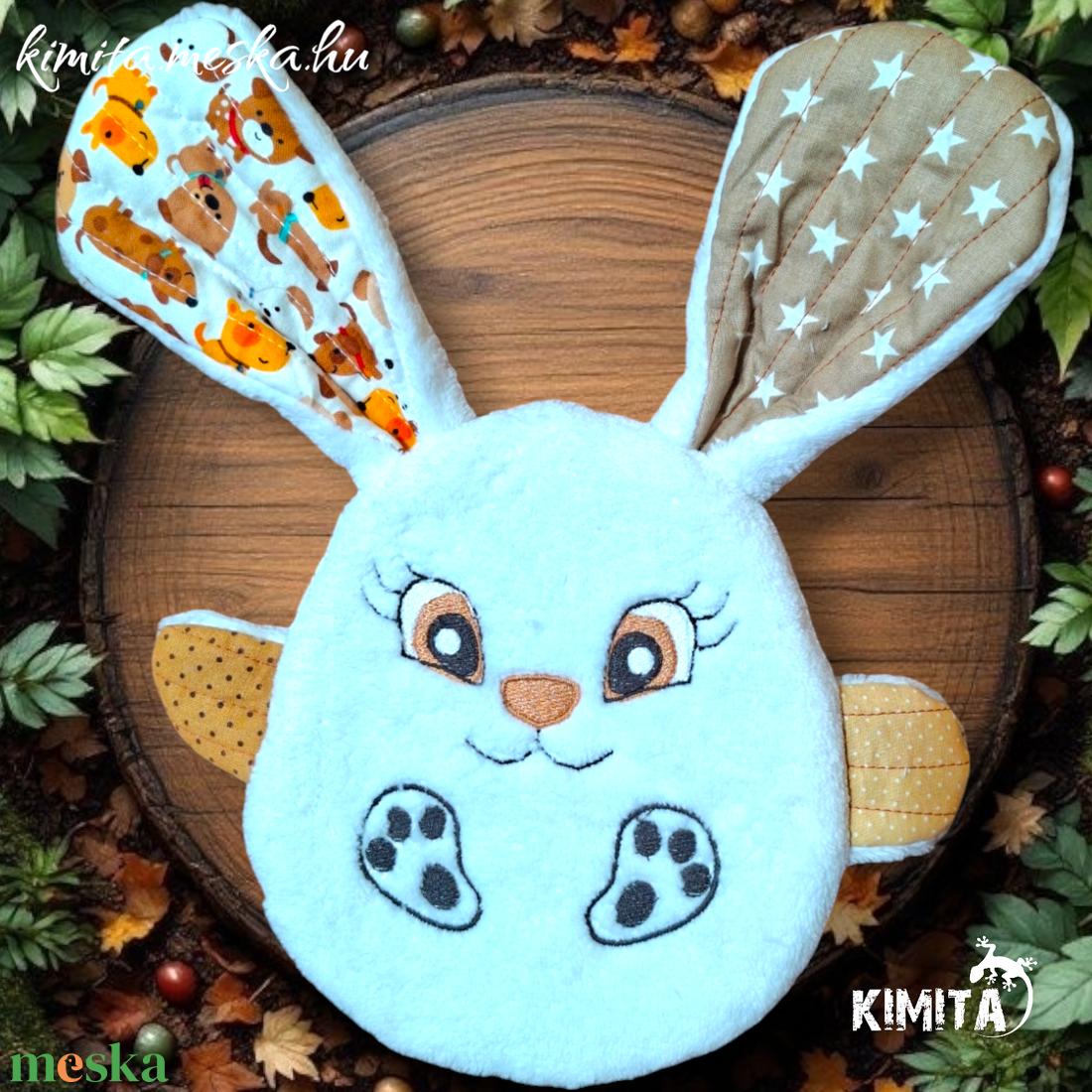 Pénzátadó nyuszi-húsvét - ünnepi díszek, dekorációk - húsvéti díszek és dekorációk - húsvéti pénzátadó - Meska.hu