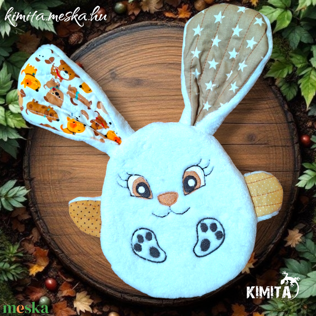 Pénzátadó nyuszi-húsvét - ünnepi díszek, dekorációk - húsvéti díszek és dekorációk - húsvéti pénzátadó - Meska.hu