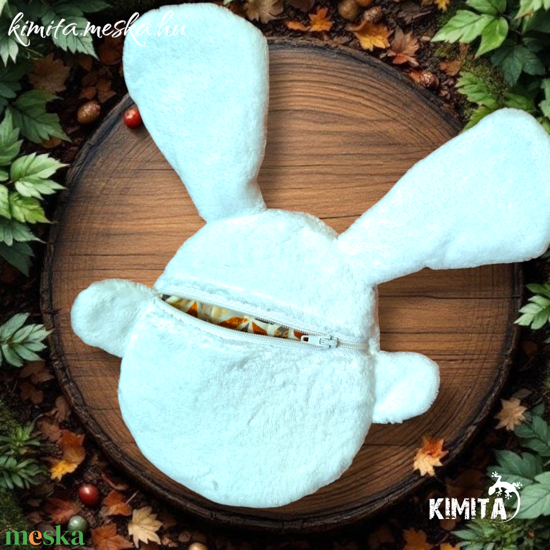 Pénzátadó nyuszi-húsvét - ünnepi díszek, dekorációk - húsvéti díszek és dekorációk - húsvéti pénzátadó - Meska.hu