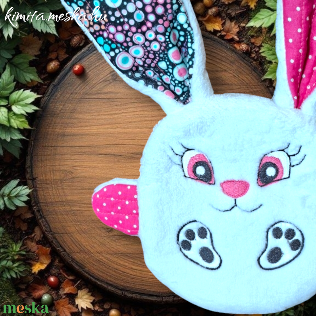 Pénzátadó nyuszi-húsvét - ünnepi díszek, dekorációk - húsvéti díszek és dekorációk - húsvéti pénzátadó - Meska.hu