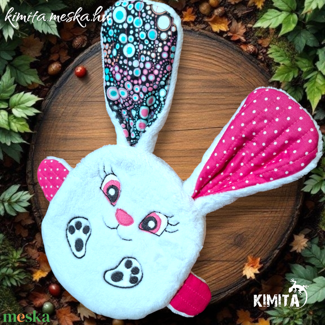 Pénzátadó nyuszi-húsvét - ünnepi díszek, dekorációk - húsvéti díszek és dekorációk - húsvéti pénzátadó - Meska.hu