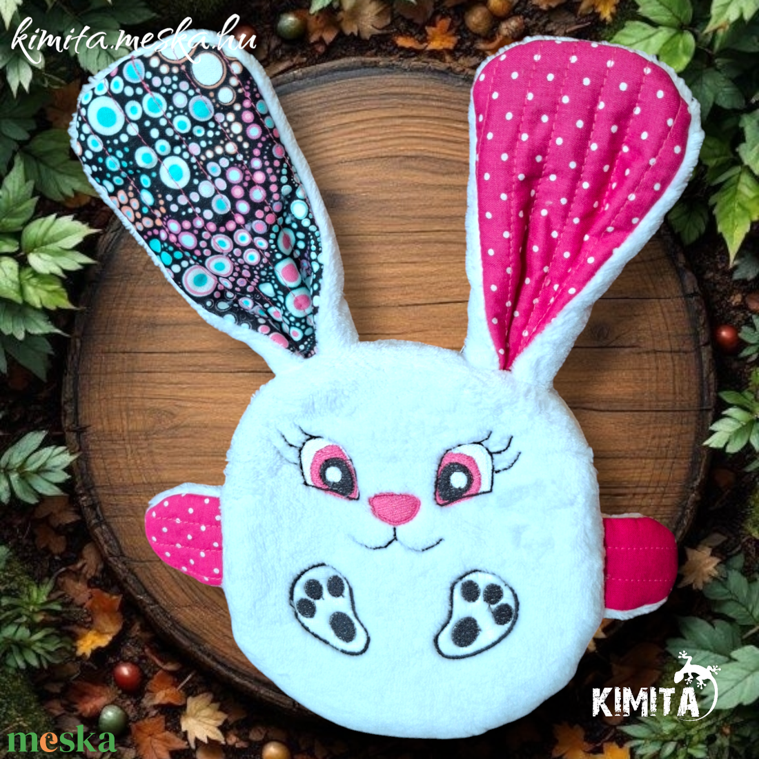 Pénzátadó nyuszi-húsvét - ünnepi díszek, dekorációk - húsvéti díszek és dekorációk - húsvéti pénzátadó - Meska.hu