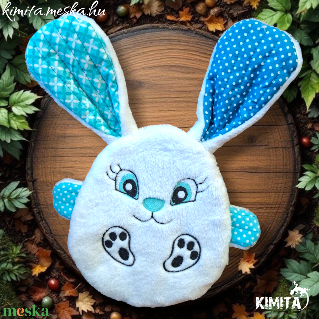 Pénzátadó nyuszi-húsvét - ünnepi díszek, dekorációk - húsvéti díszek és dekorációk - húsvéti pénzátadó - Meska.hu