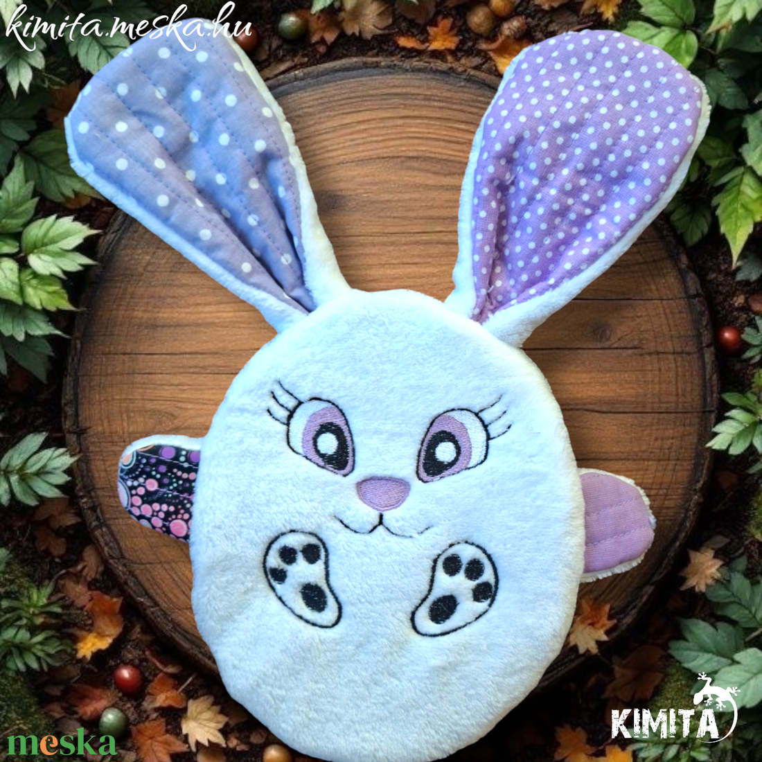 Pénzátadó nyuszi-húsvét - ünnepi díszek, dekorációk - húsvéti díszek és dekorációk - húsvéti pénzátadó - Meska.hu