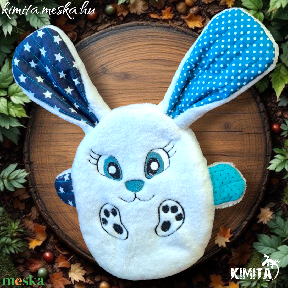 Pénzátadó nyuszi-húsvét - ünnepi díszek, dekorációk - húsvéti díszek és dekorációk - húsvéti pénzátadó - Meska.hu