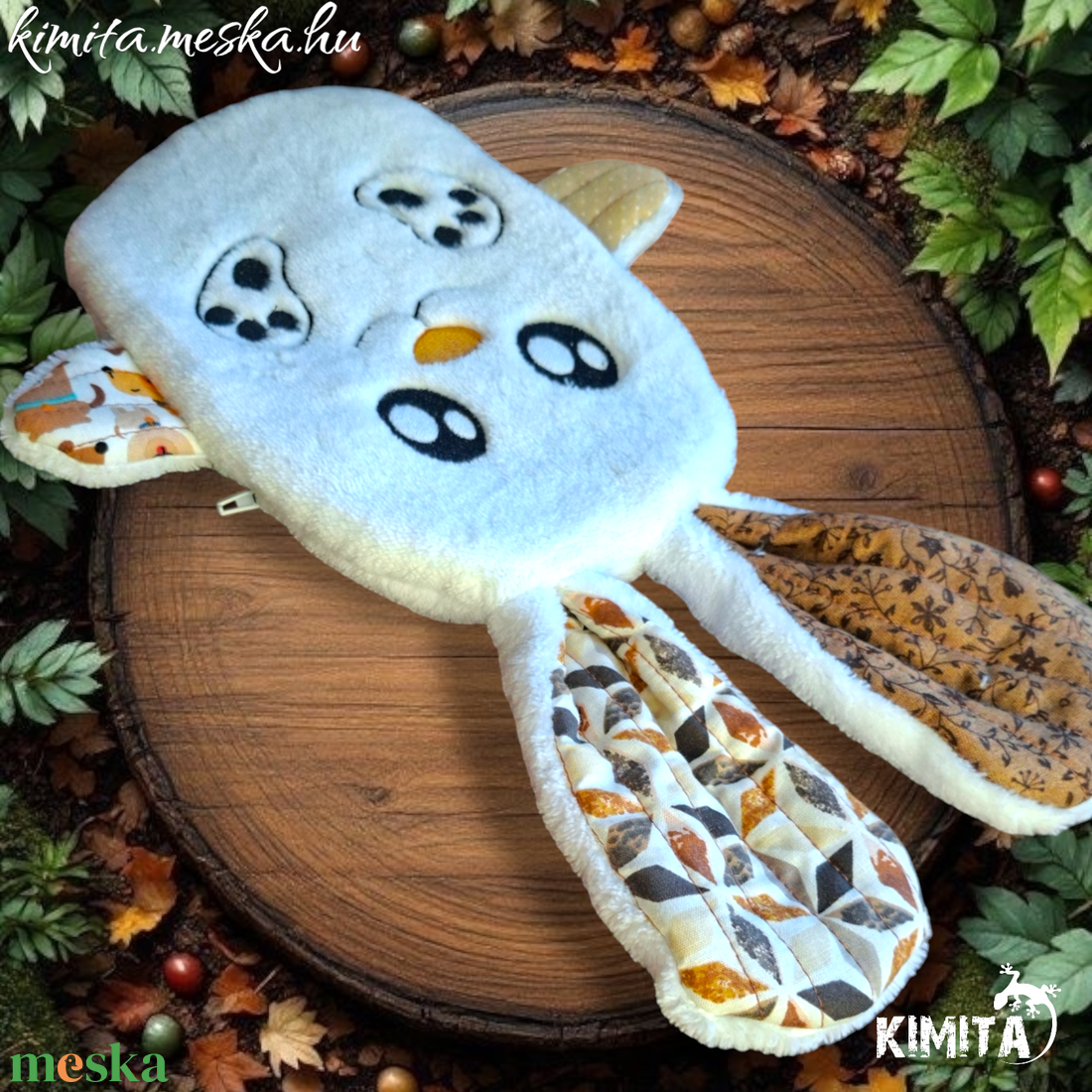 Pénzátadó nyuszi-húsvét - ünnepi díszek, dekorációk - húsvéti díszek és dekorációk - húsvéti pénzátadó - Meska.hu