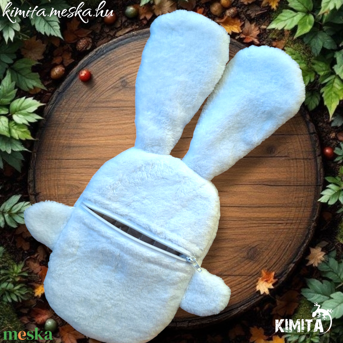 Pénzátadó nyuszi-húsvét - ünnepi díszek, dekorációk - húsvéti díszek és dekorációk - húsvéti pénzátadó - Meska.hu