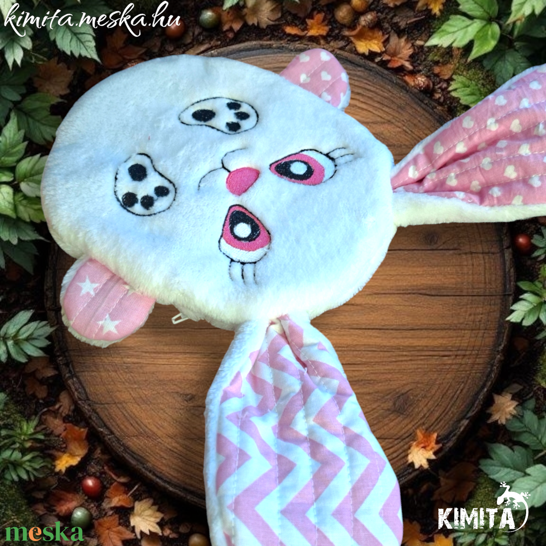 Pénzátadó nyuszi-húsvét - ünnepi díszek, dekorációk - húsvéti díszek és dekorációk - húsvéti pénzátadó - Meska.hu