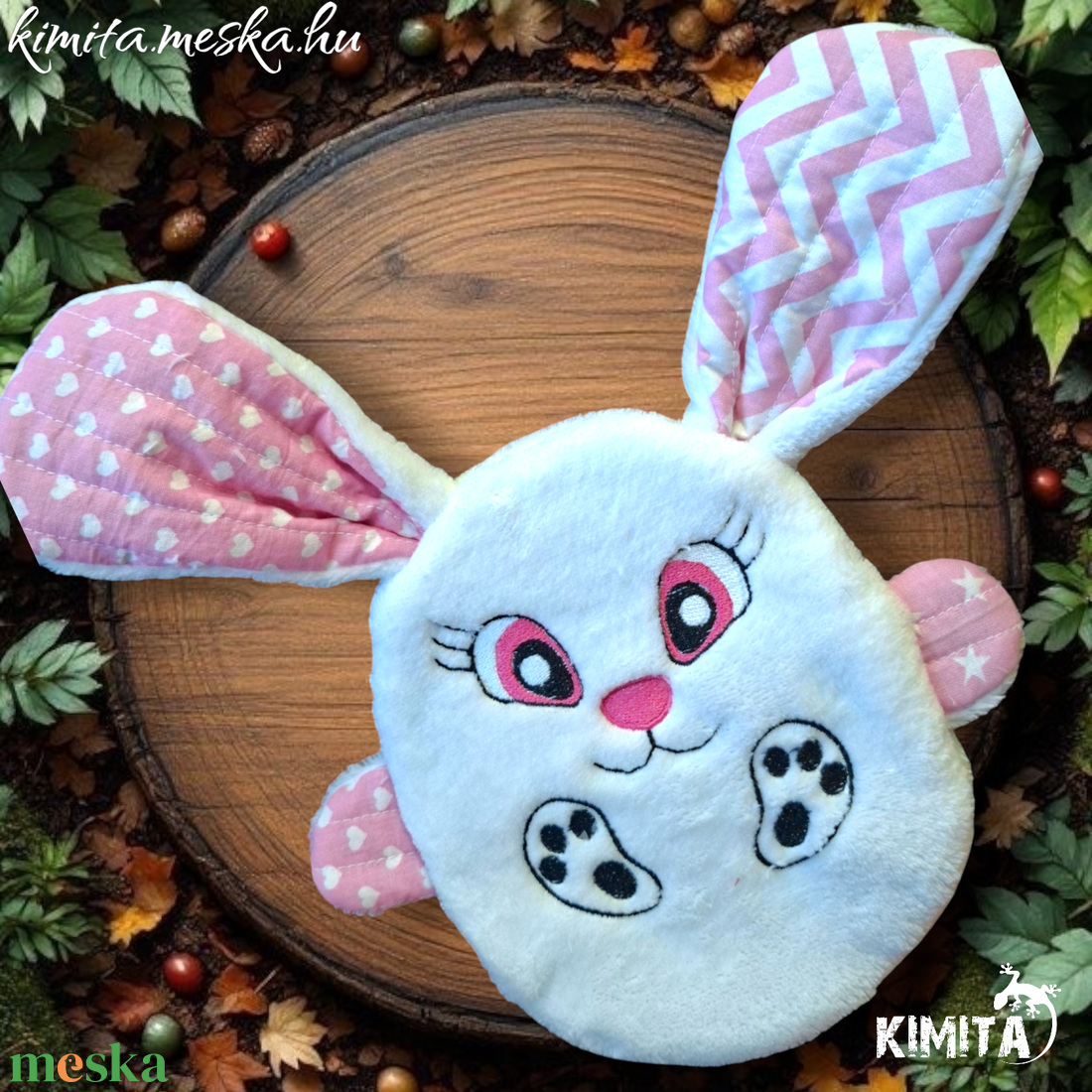 Pénzátadó nyuszi-húsvét - ünnepi díszek, dekorációk - húsvéti díszek és dekorációk - húsvéti pénzátadó - Meska.hu