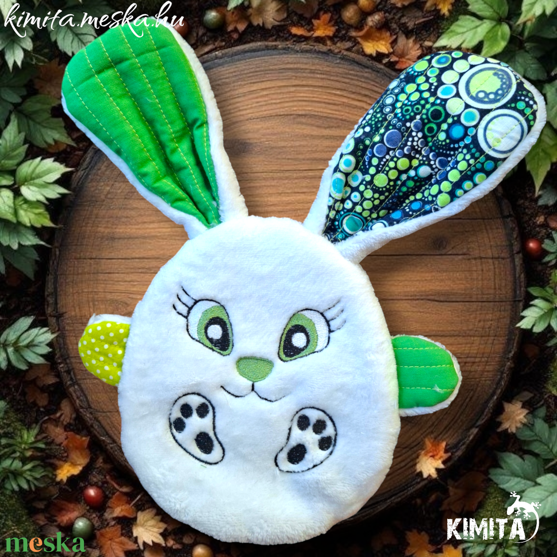 Pénzátadó nyuszi-húsvét - ünnepi díszek, dekorációk - húsvéti díszek és dekorációk - húsvéti pénzátadó - Meska.hu