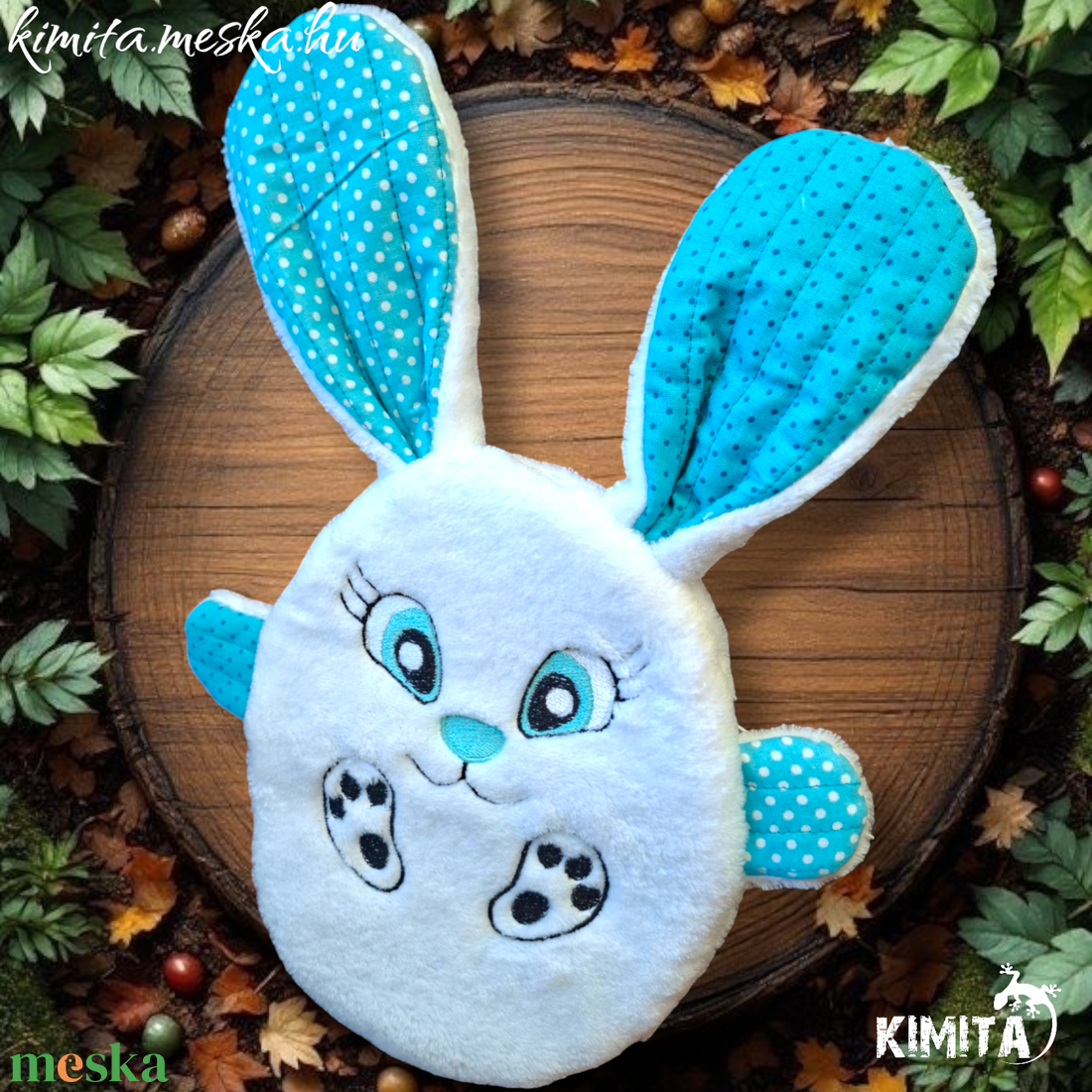 Pénzátadó nyuszi-húsvét - ünnepi díszek, dekorációk - húsvéti díszek és dekorációk - húsvéti pénzátadó - Meska.hu