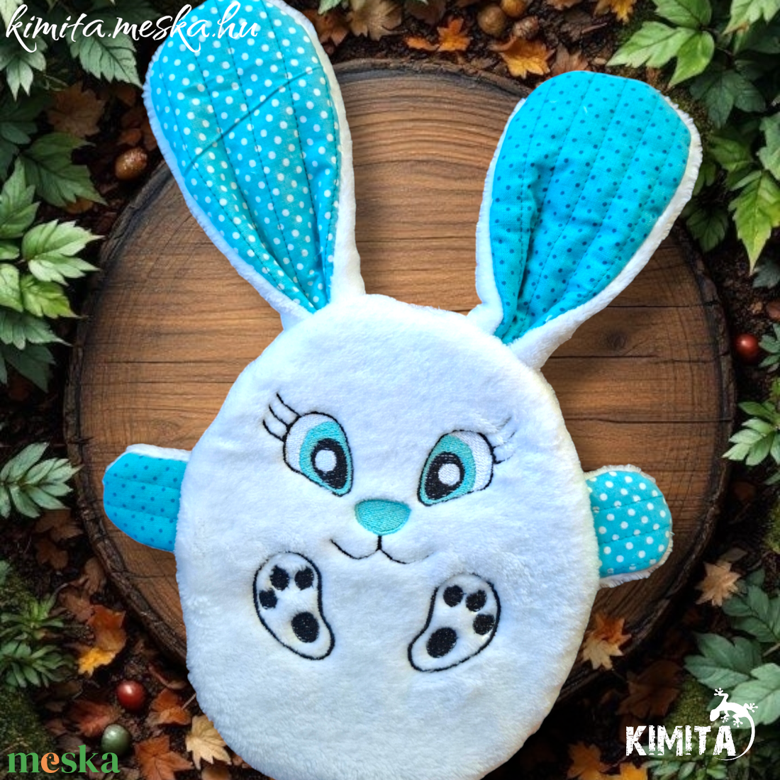 Pénzátadó nyuszi-húsvét - ünnepi díszek, dekorációk - húsvéti díszek és dekorációk - húsvéti pénzátadó - Meska.hu