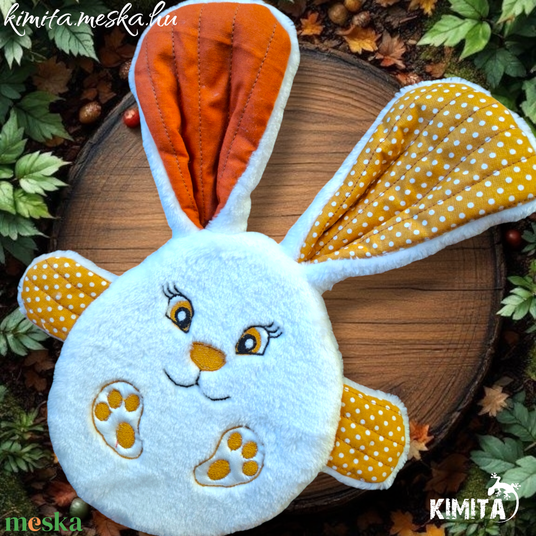 Pénzátadó nyuszi-húsvét - ünnepi díszek, dekorációk - húsvéti díszek és dekorációk - húsvéti pénzátadó - Meska.hu