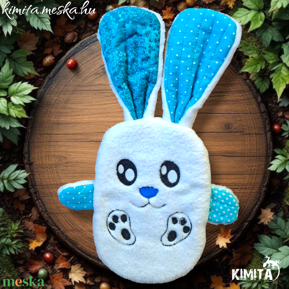 Pénzátadó nyuszi-húsvét - ünnepi díszek, dekorációk - húsvéti díszek és dekorációk - húsvéti pénzátadó - Meska.hu