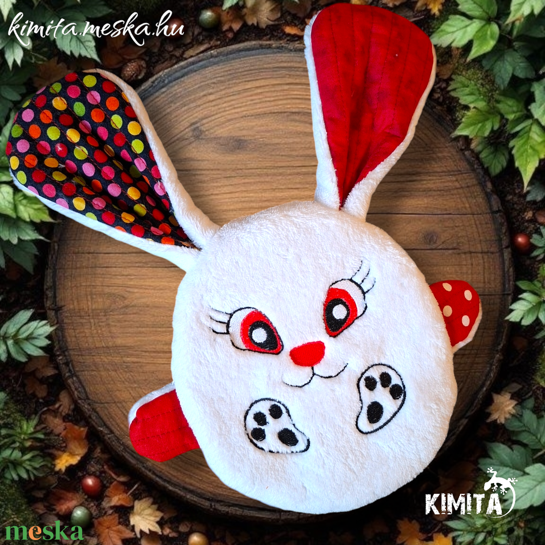 Pénzátadó nyuszi-húsvét - ünnepi díszek, dekorációk - húsvéti díszek és dekorációk - húsvéti pénzátadó - Meska.hu