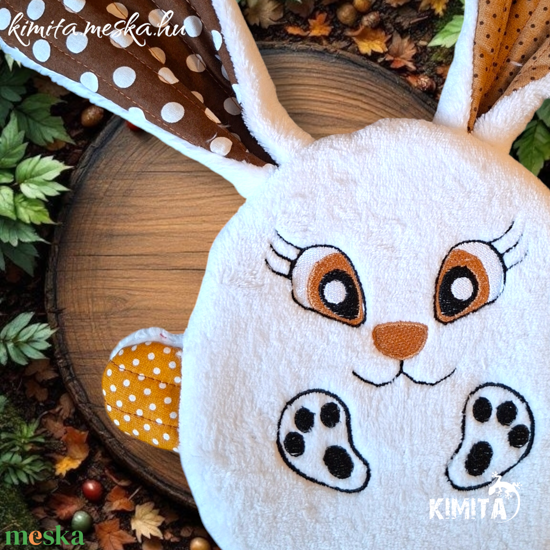 Pénzátadó nyuszi-húsvét - ünnepi díszek, dekorációk - húsvéti díszek és dekorációk - húsvéti pénzátadó - Meska.hu