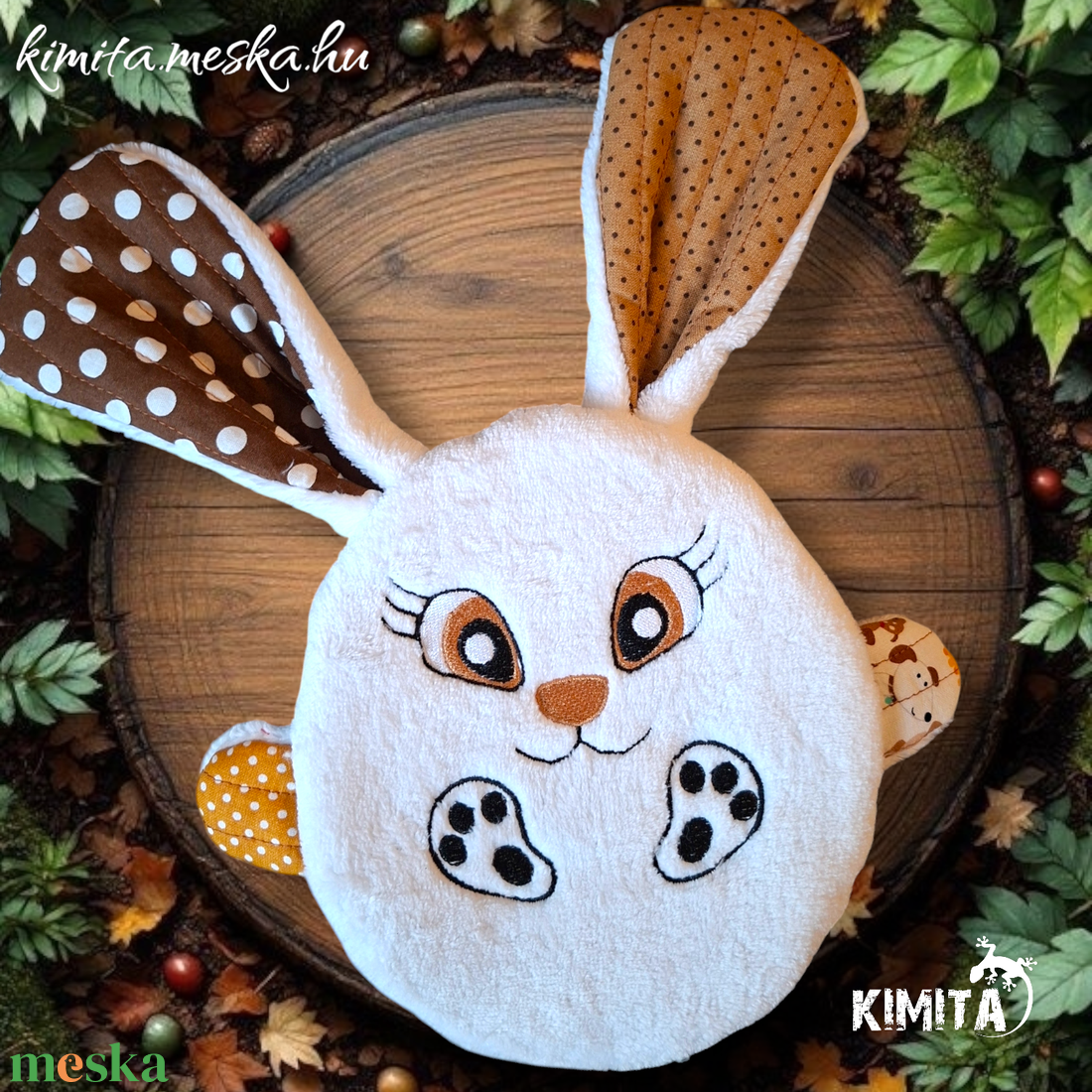 Pénzátadó nyuszi-húsvét - ünnepi díszek, dekorációk - húsvéti díszek és dekorációk - húsvéti pénzátadó - Meska.hu