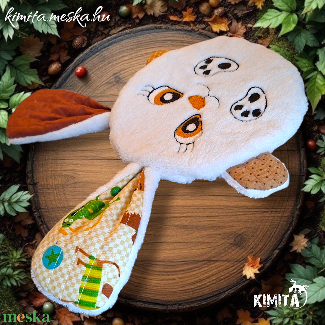 Húsvéti nyuszi zsebbel - játék & sport - plüssállat & játékfigura - nyuszi - Meska.hu