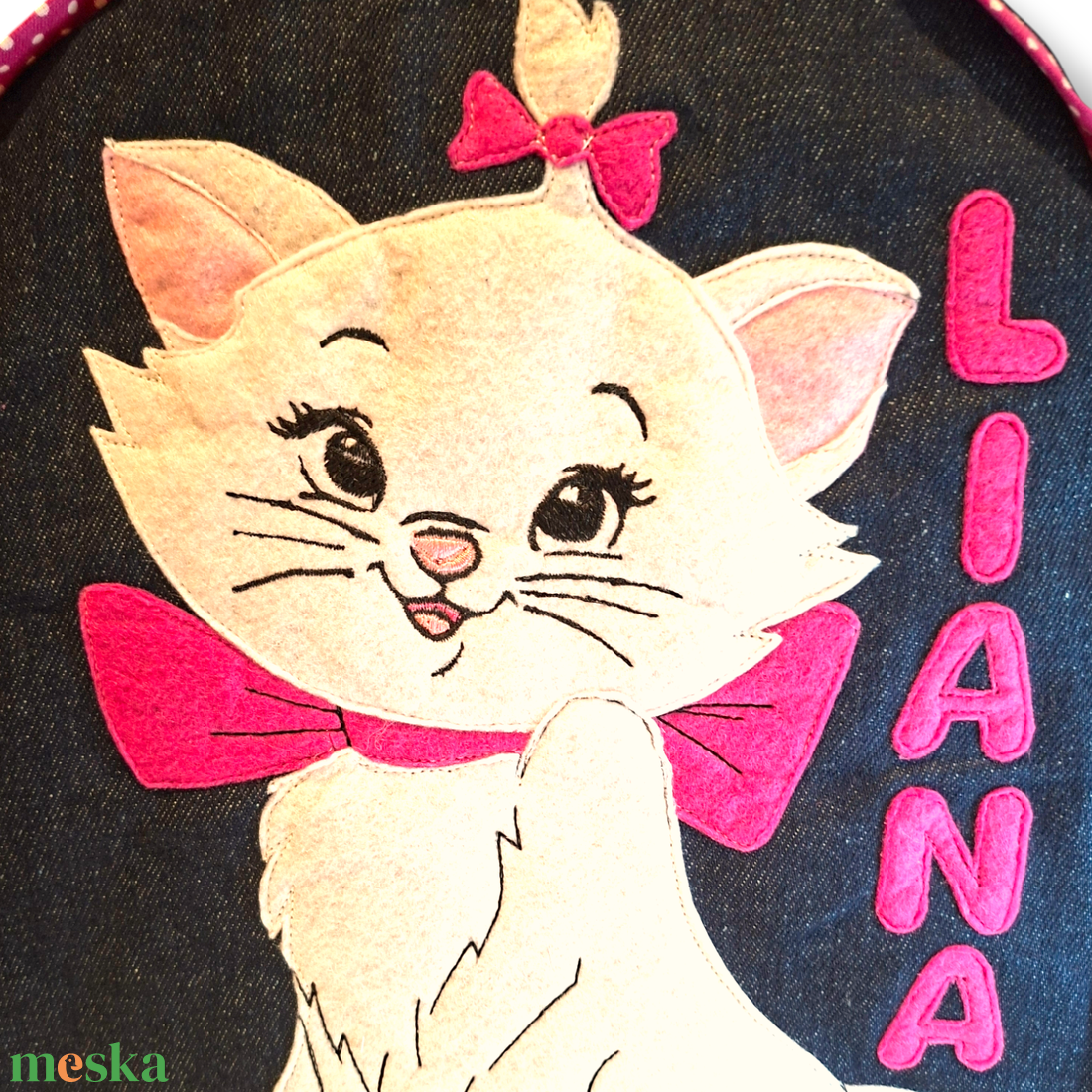 Cicás hátizsák  - táska & tok - hátizsák - kishátizsák - Meska.hu