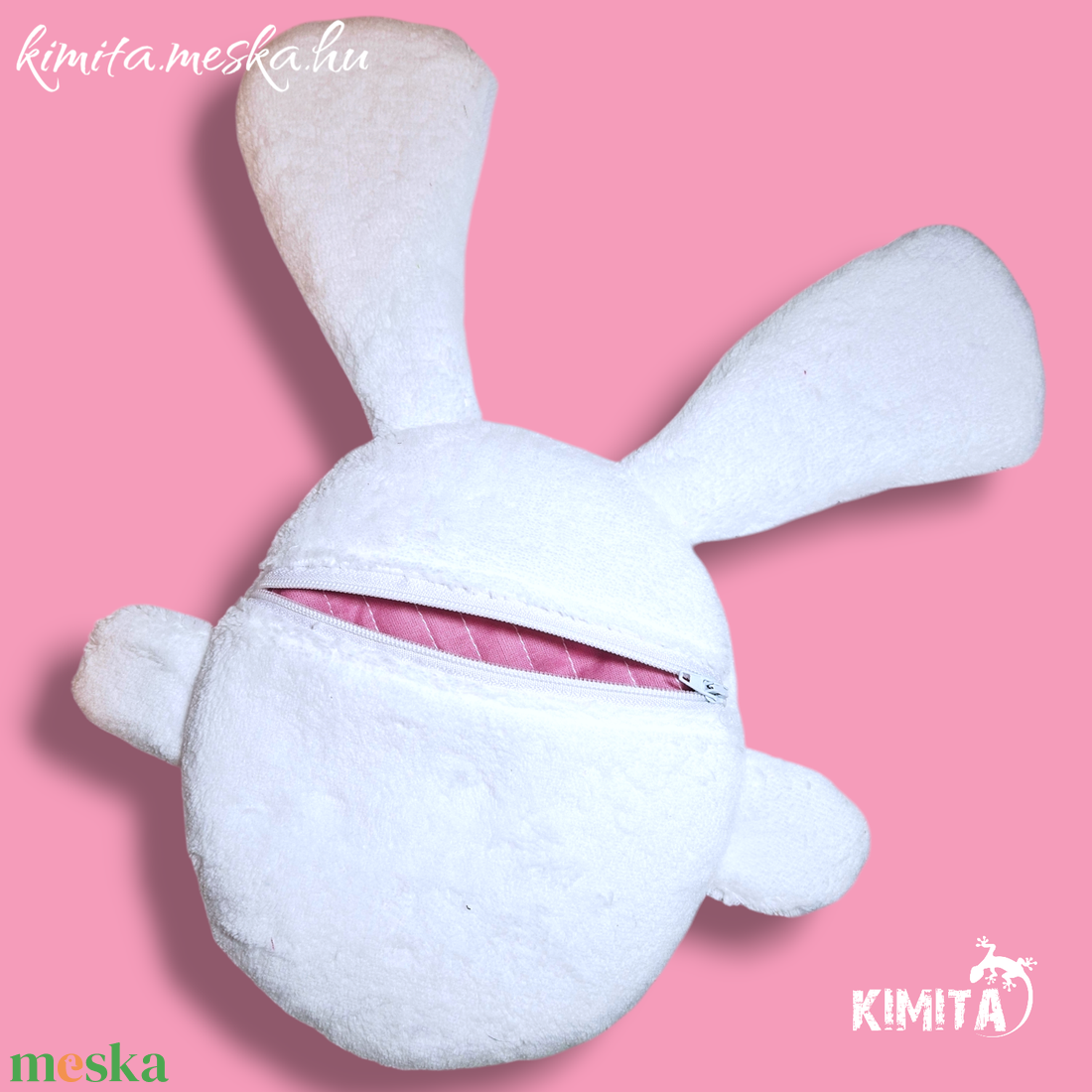 Húsvéti nyuszi zsebbel - táska & tok - neszesszer - Meska.hu