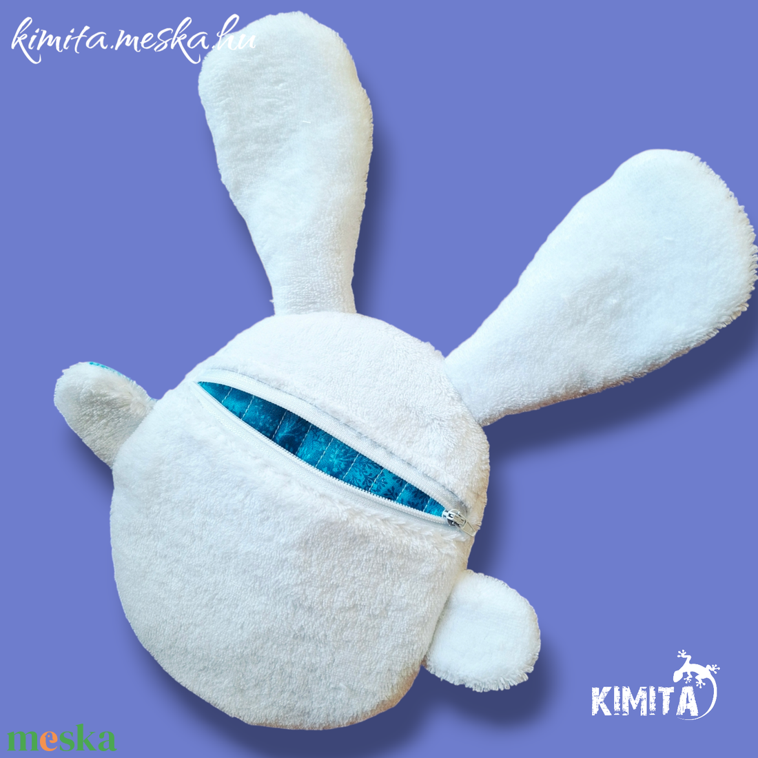 Húsvéti nyuszi zsebbel - játék & sport - plüssállat & játékfigura - nyuszi - Meska.hu