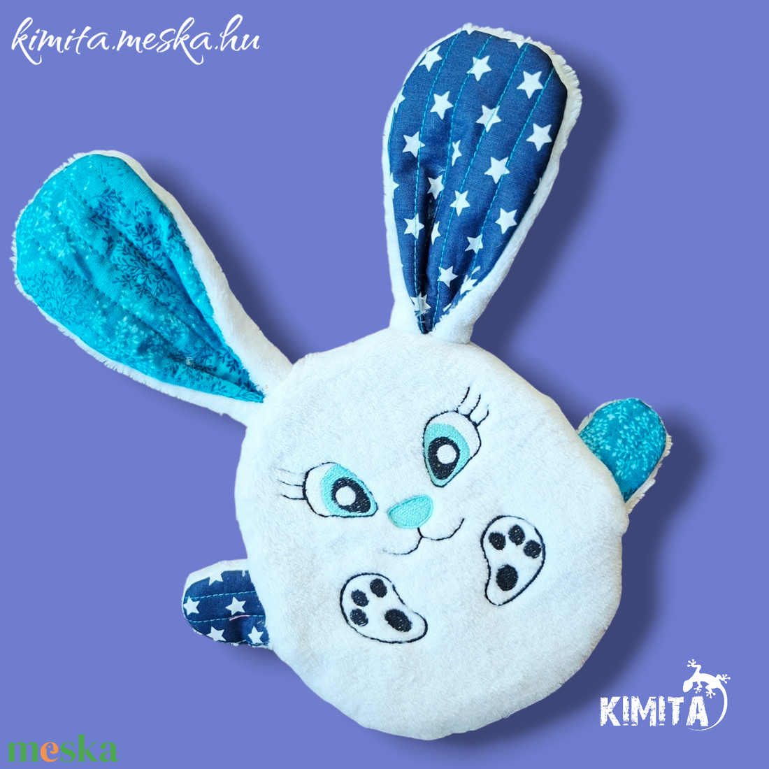 Húsvéti nyuszi zsebbel - játék & sport - plüssállat & játékfigura - nyuszi - Meska.hu