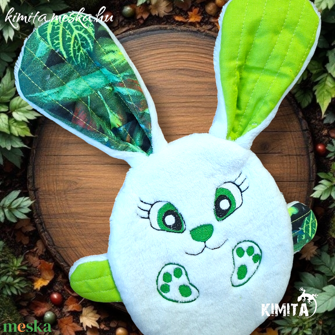 Húsvéti nyuszi zsebbel - játék & sport - plüssállat & játékfigura - nyuszi - Meska.hu