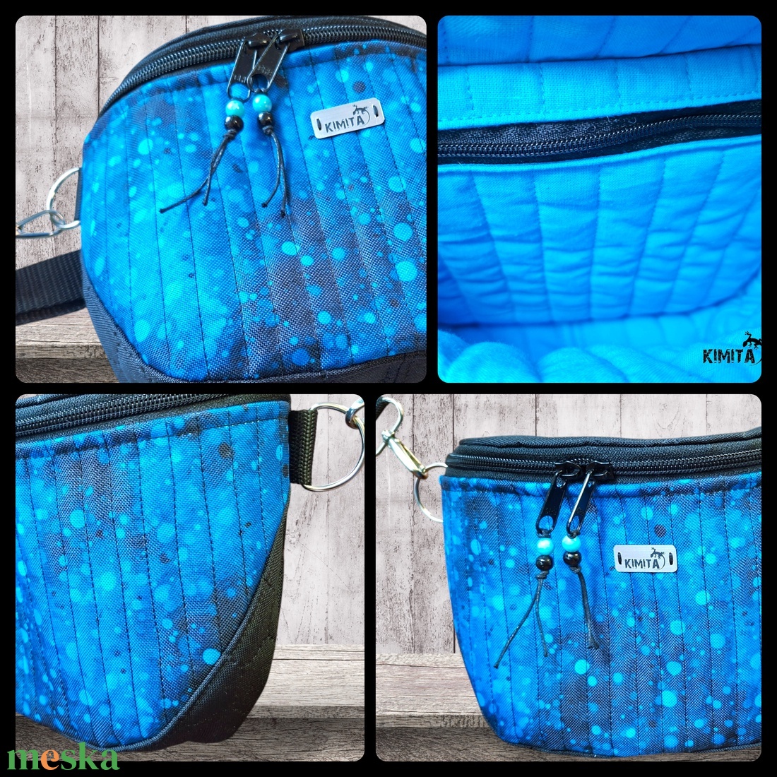 Buborék mintás crossbody táska - táska & tok - kézitáska & válltáska - vállon átvethető táska - Meska.hu
