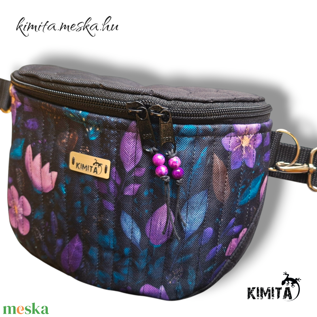 Levél mintás crossbody táska - táska & tok - kézitáska & válltáska - vállon átvethető táska - Meska.hu