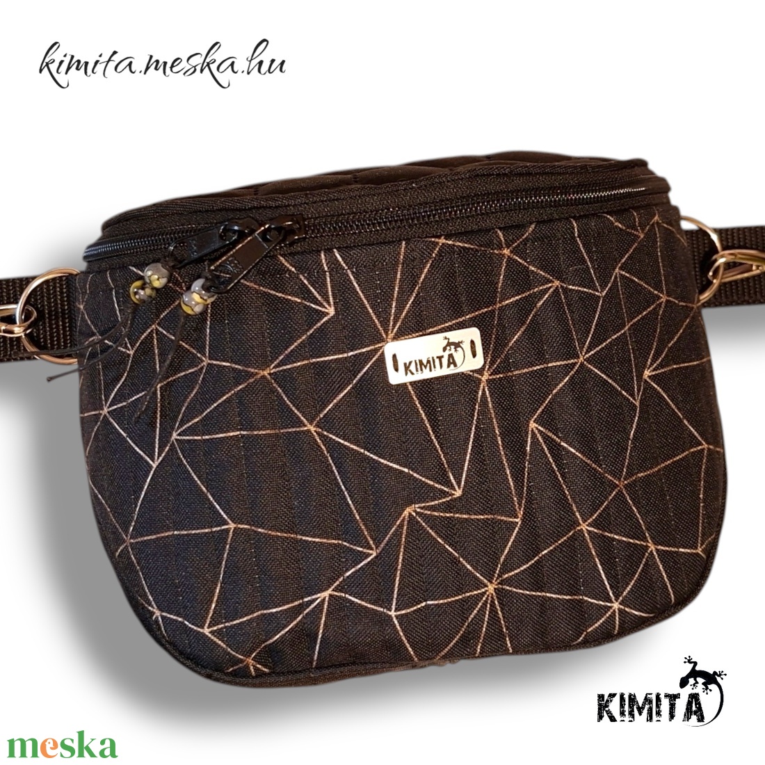 Márvány mintás crossbody táska - táska & tok - kézitáska & válltáska - vállon átvethető táska - Meska.hu