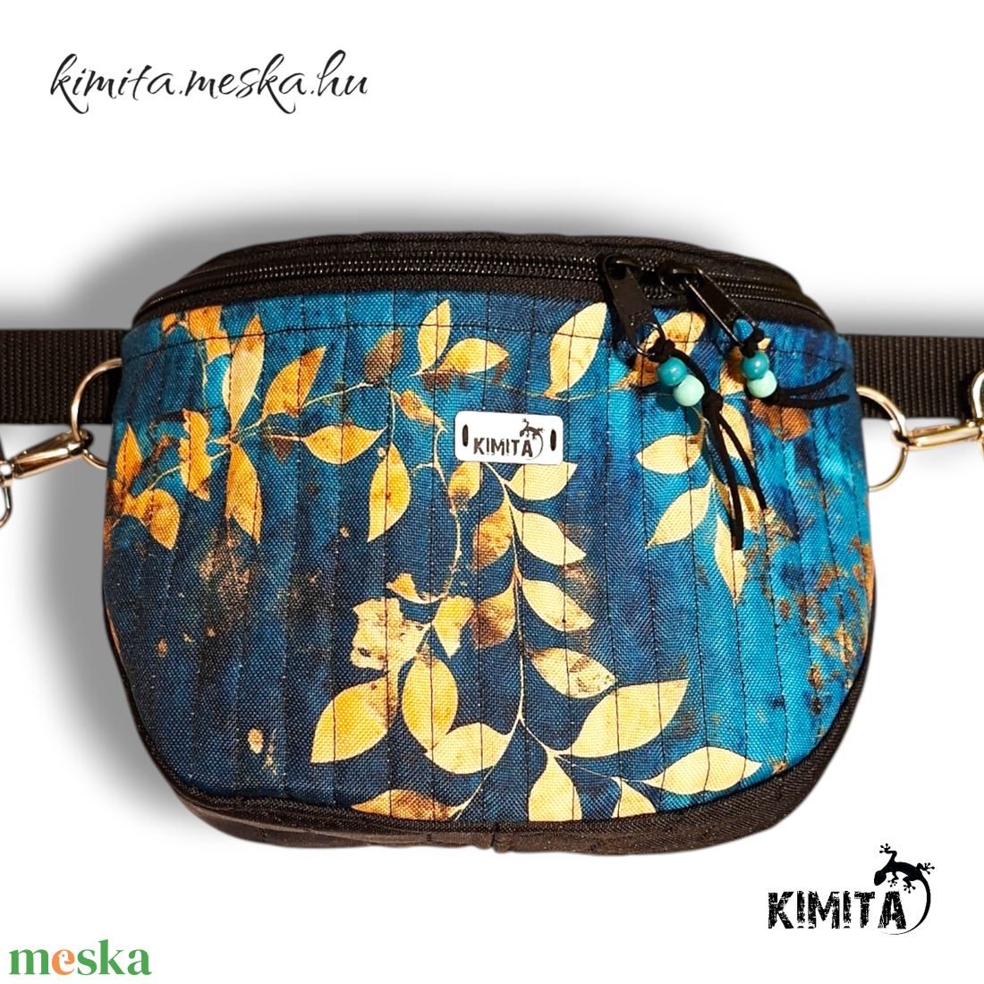 Levelek crossbody táska - táska & tok - kézitáska & válltáska - vállon átvethető táska - Meska.hu
