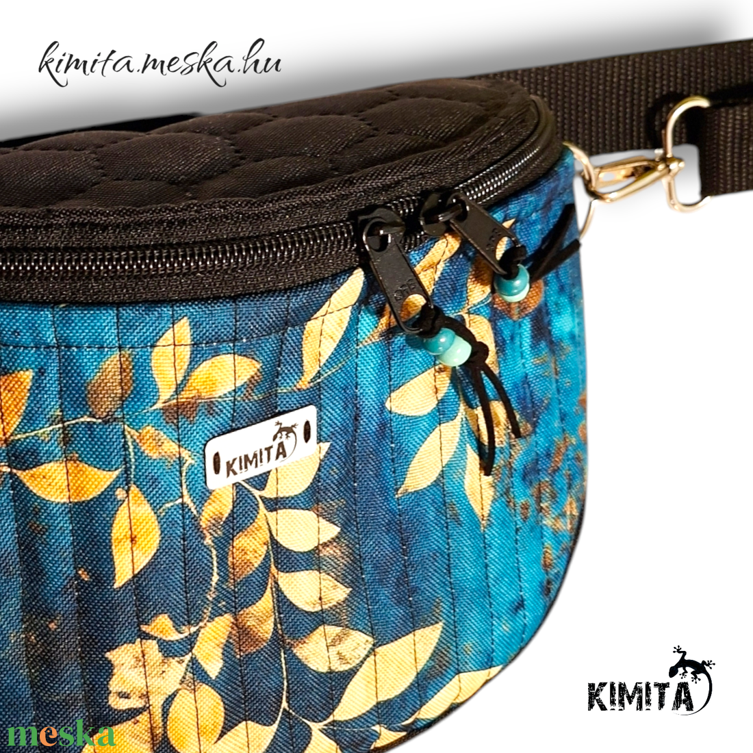 Levelek crossbody táska - táska & tok - kézitáska & válltáska - vállon átvethető táska - Meska.hu
