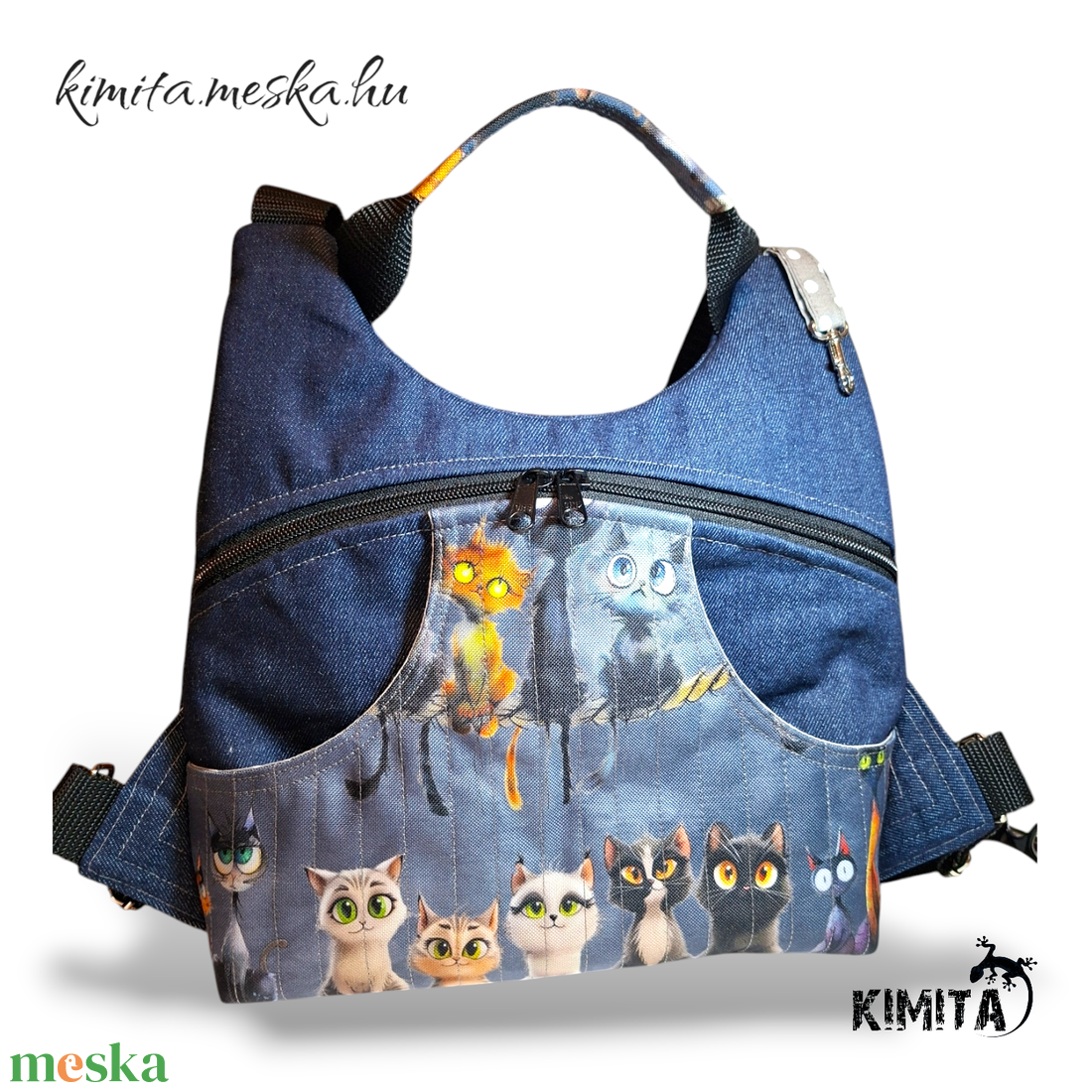 Cicás ovis hátizsák - játék & sport - ovis felszerelés - ovis hátizsák - Meska.hu
