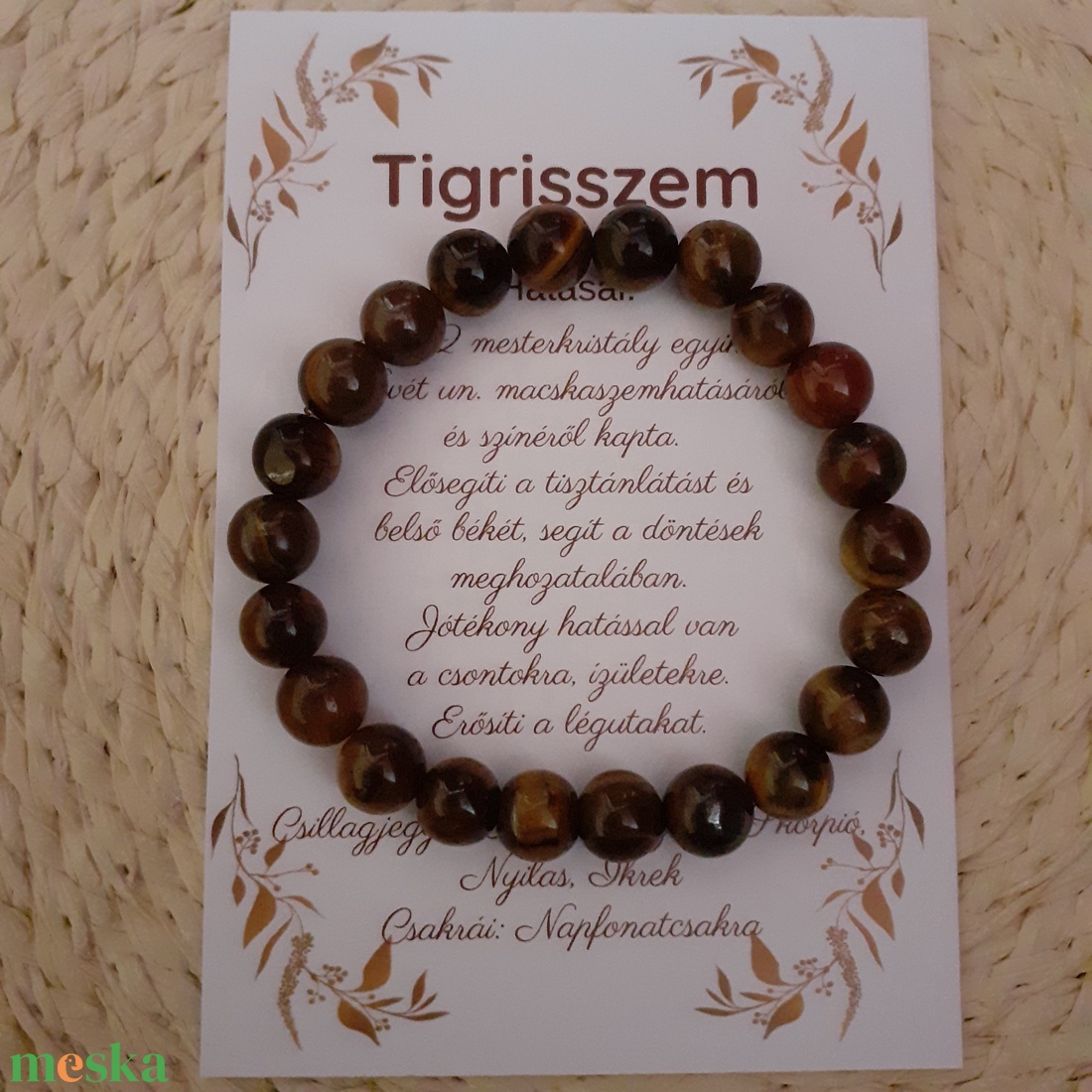 Tigrisszem ásvány karkötő - ékszer - karkötő - gyöngyös karkötő - Meska.hu Tigrisszem ásvány karkötő - ékszer - karkötő - gyöngyös karkötő - Meska.hu