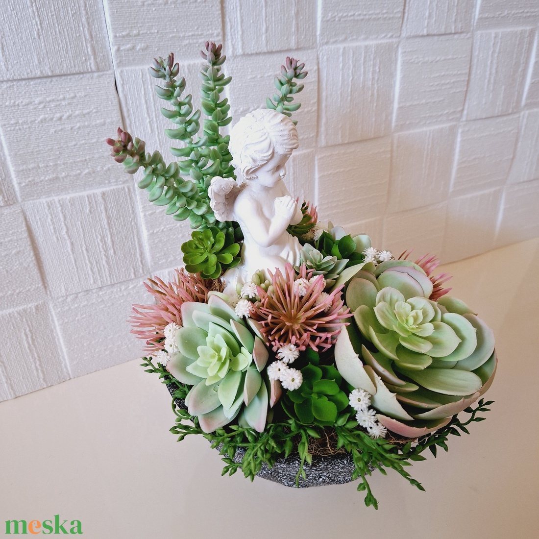 Különleges,tartós sírdísz angyalkával - otthon & életmód - vallás - temetkezési tárgy - sírdísz, kegyeleti dísz - Meska.hu Különleges,tartós sírdísz angyalkával - otthon & életmód - vallás - temetkezési tárgy - sírdísz, kegyeleti dísz - Meska.hu