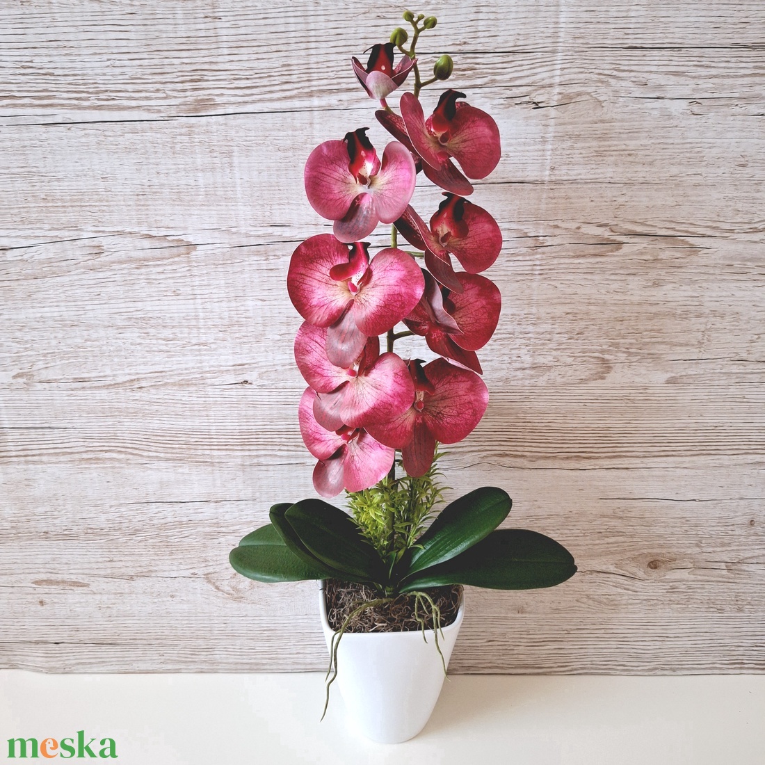 Orchidea dekoráció kerámia kaspóban II. - otthon & életmód - dekoráció - asztal és polc dekoráció - asztaldísz - Meska.hu Orchidea dekoráció kerámia kaspóban II. - otthon & életmód - dekoráció - asztal és polc dekoráció - asztaldísz - Meska.hu