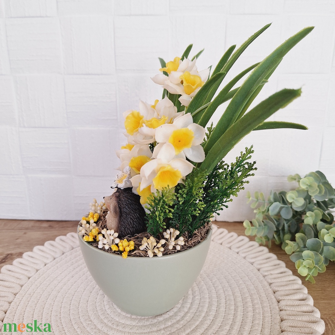 Tavaszi dekoráció cuki sünikkel - otthon & életmód - dekoráció - asztal és polc dekoráció - asztaldísz - Meska.hu Tavaszi dekoráció cuki sünikkel - otthon & életmód - dekoráció - asztal és polc dekoráció - asztaldísz - Meska.hu