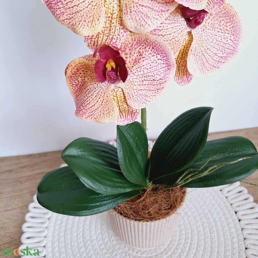 Élethű orchidea dekoráció - otthon & életmód - dekoráció - asztal és polc dekoráció - asztaldísz - Meska.hu Élethű orchidea dekoráció - otthon & életmód - dekoráció - asztal és polc dekoráció - asztaldísz - Meska.hu
